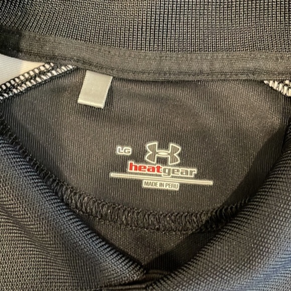 Men's Under Armour Colorado State Short Sleeved Polo Shirt Size Large - Picture 3 of 7